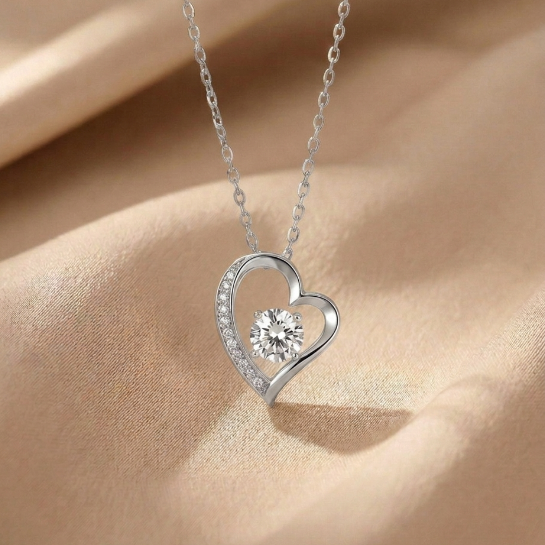 To my sweetheart - Necklace with box & card