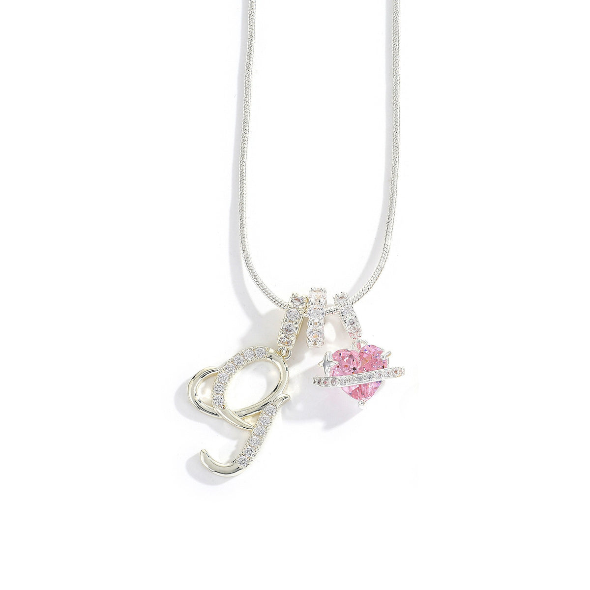 Initial D'Amour - Initial Necklace