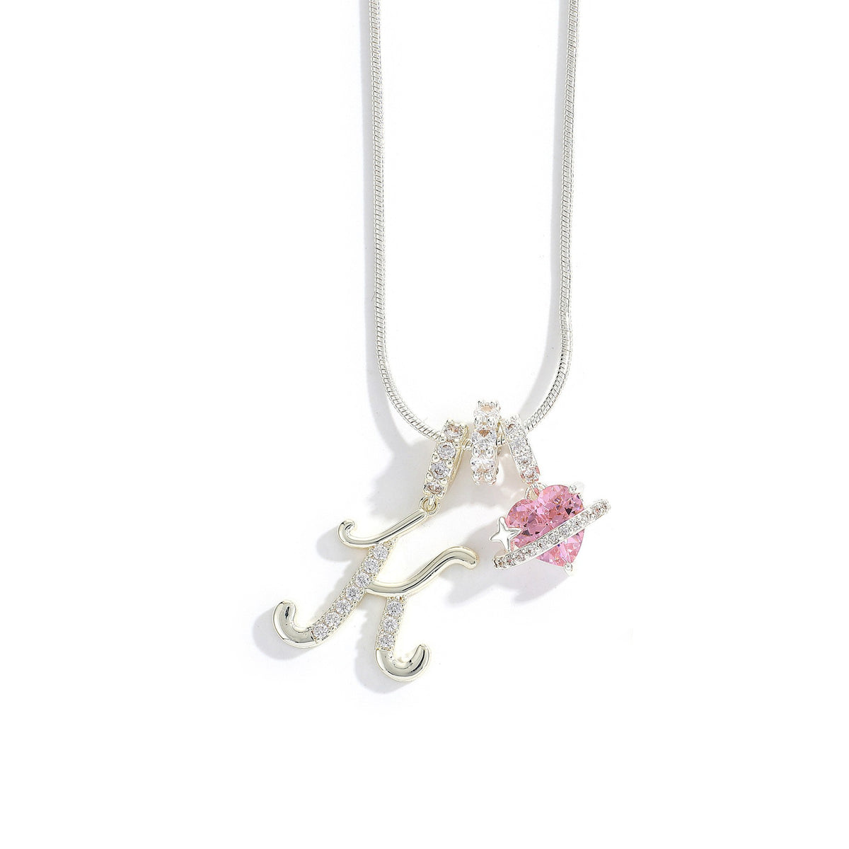 Initial D'Amour - Initial Necklace