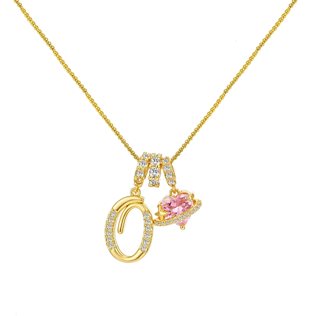 Initial D'Amour - Initial Necklace
