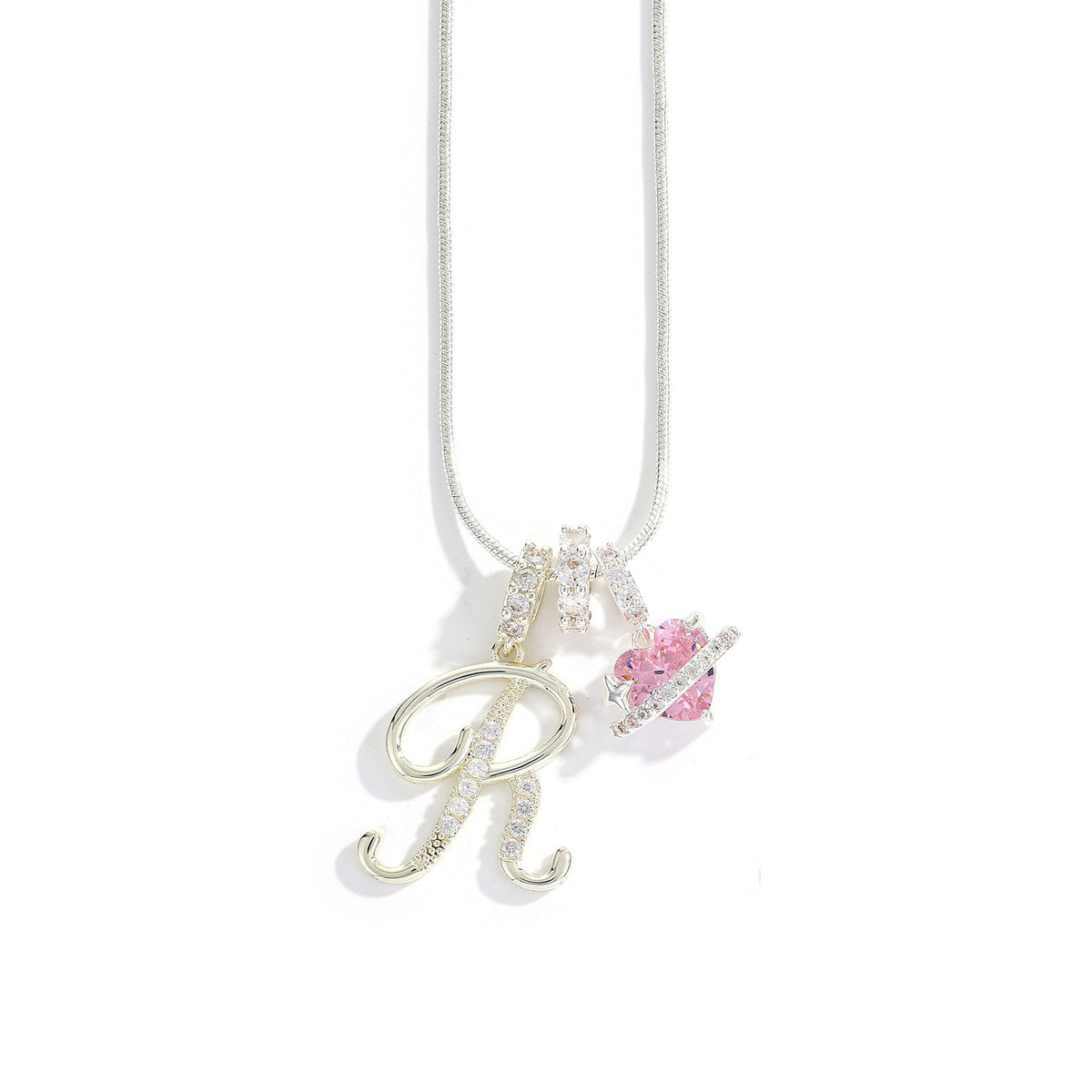 Initial D'Amour - Initial Necklace