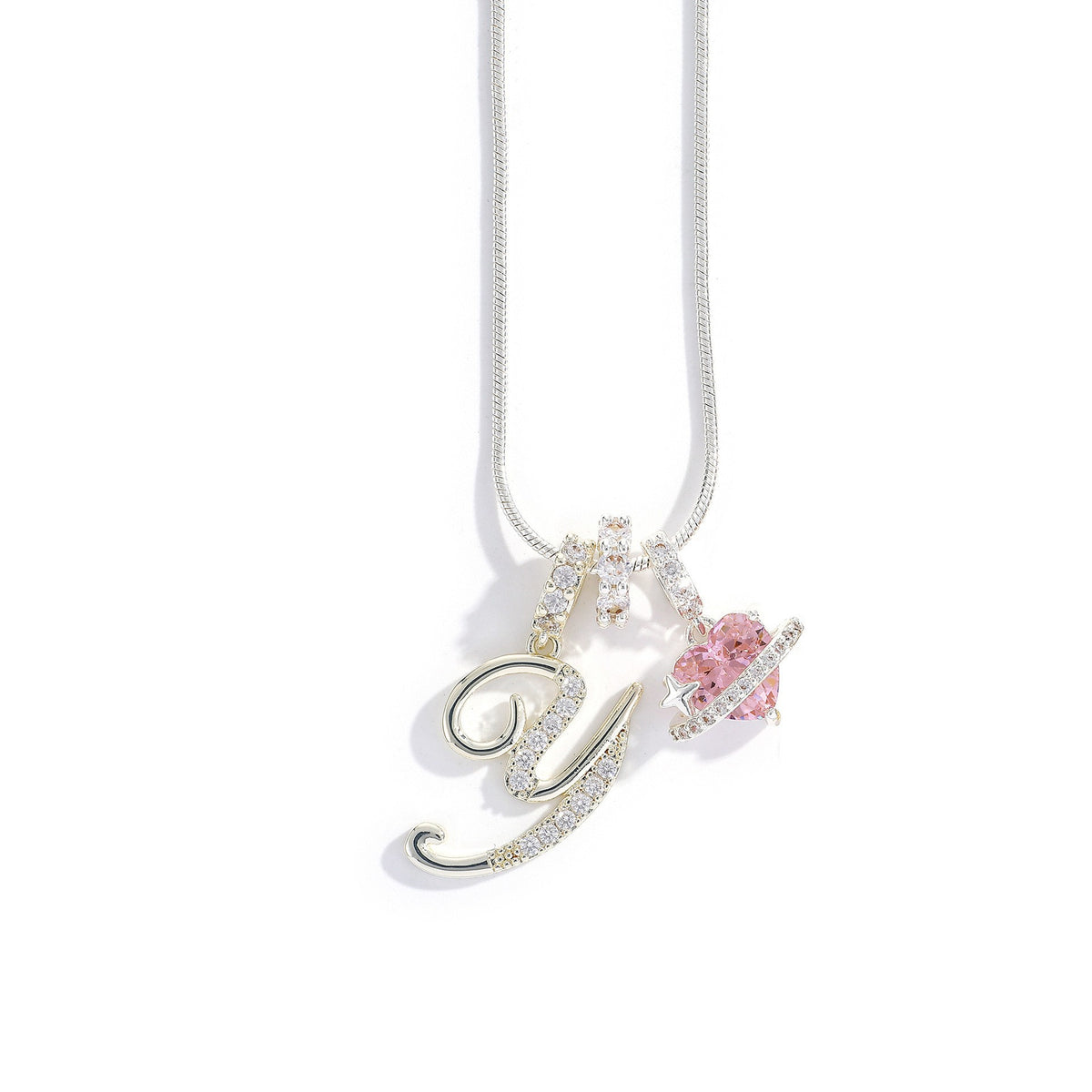 Initial D'Amour - Initial Necklace