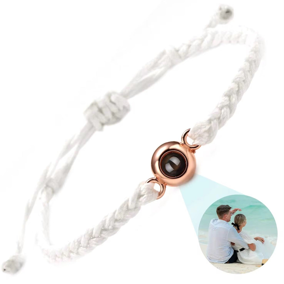 Bracelet with personal photo premium version