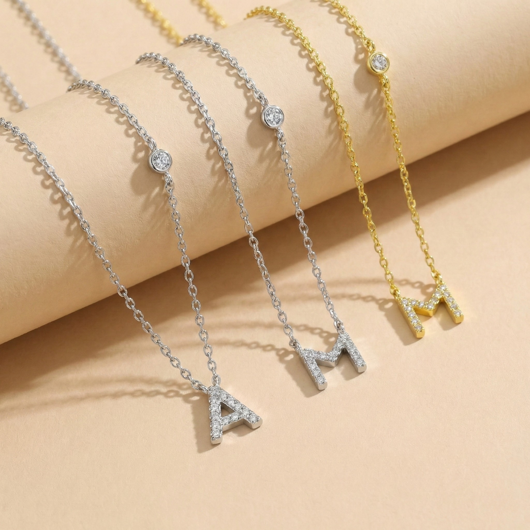 Lettera - Initial Necklace 925 Silver