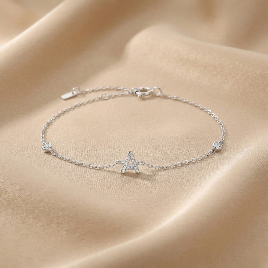 Lettera - Initial Bracelet 925 Silver