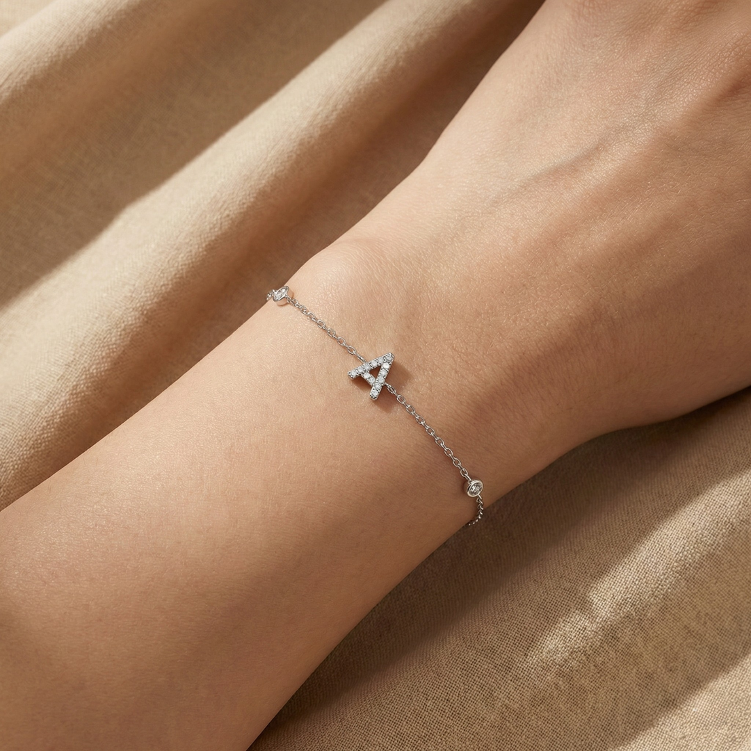 Lettera - Initial Bracelet 925 Silver