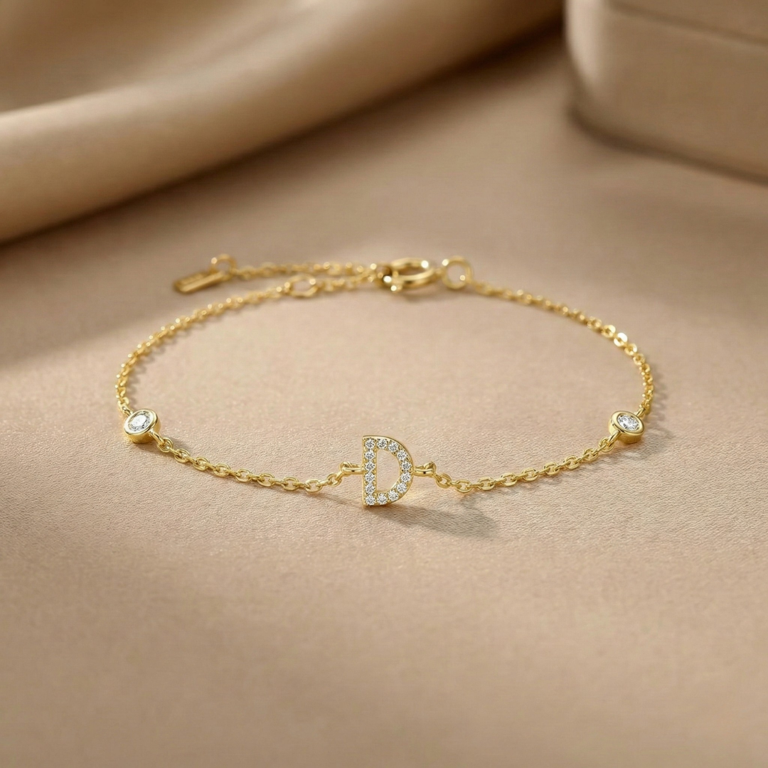 Lettera - Initial Bracelet 925 Silver