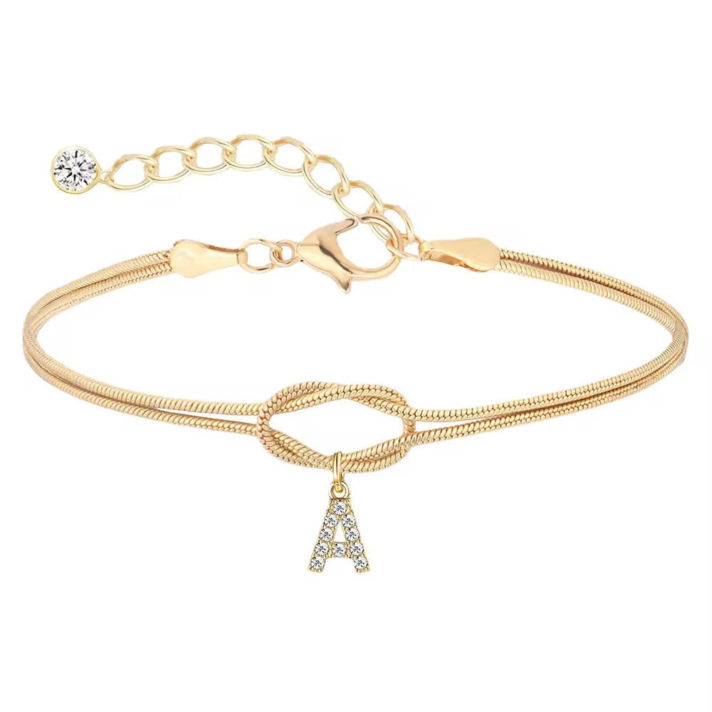 Eternal love knot – partner bracelets