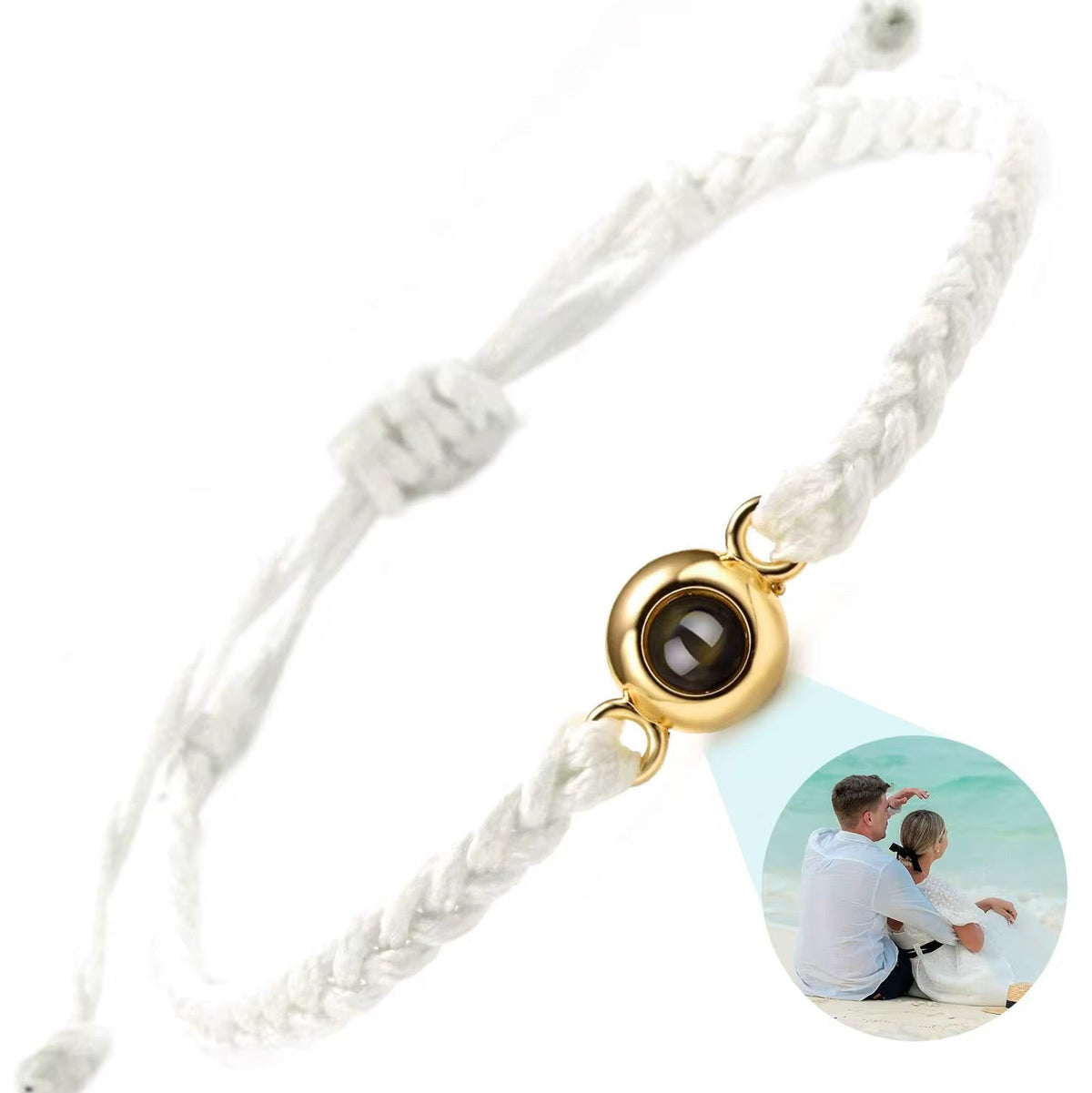 Bracelet with personal photo premium version