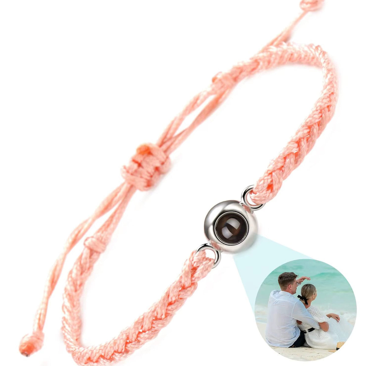 Bracelet with personal photo premium version