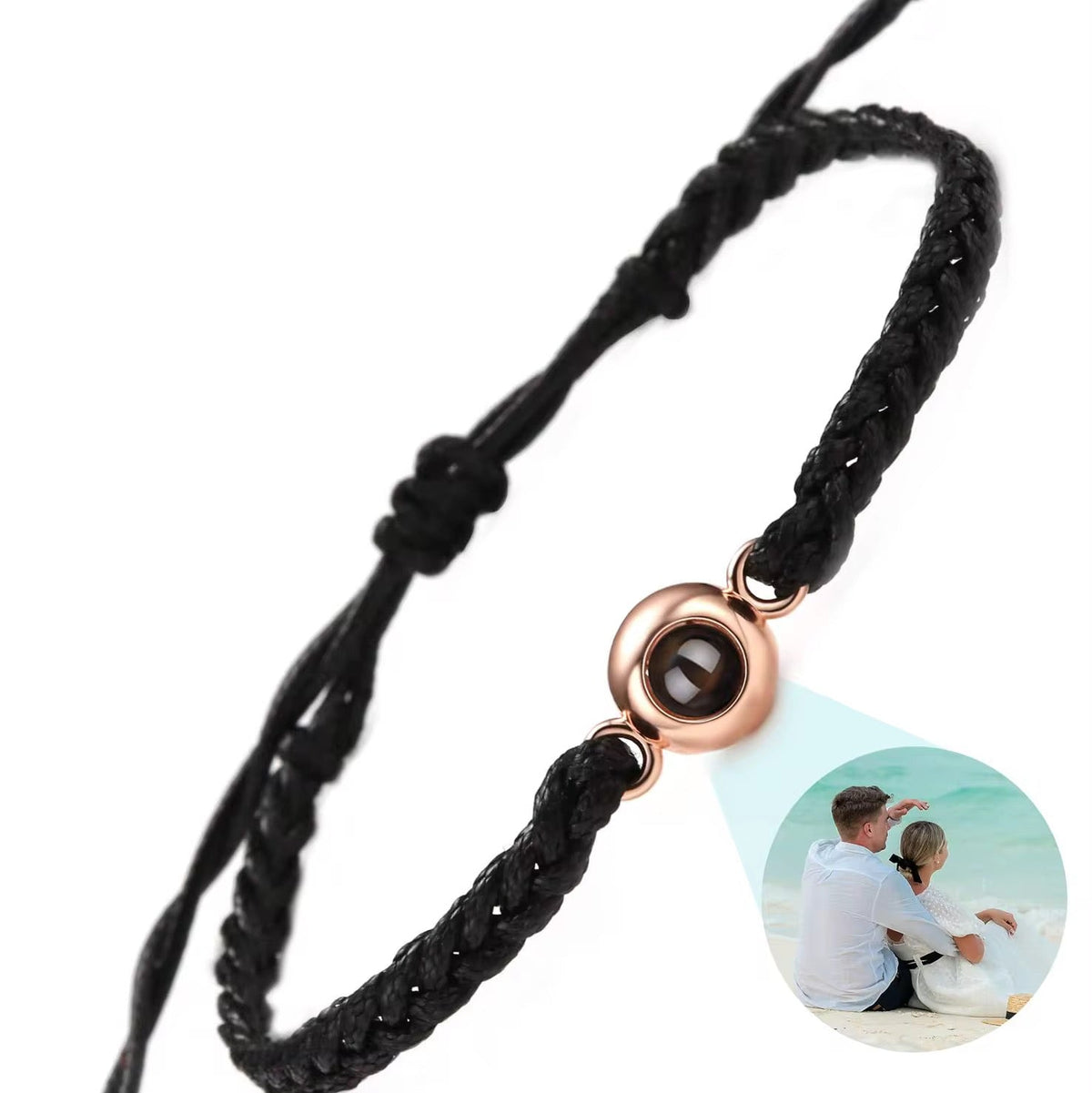 Bracelet with personal photo premium version