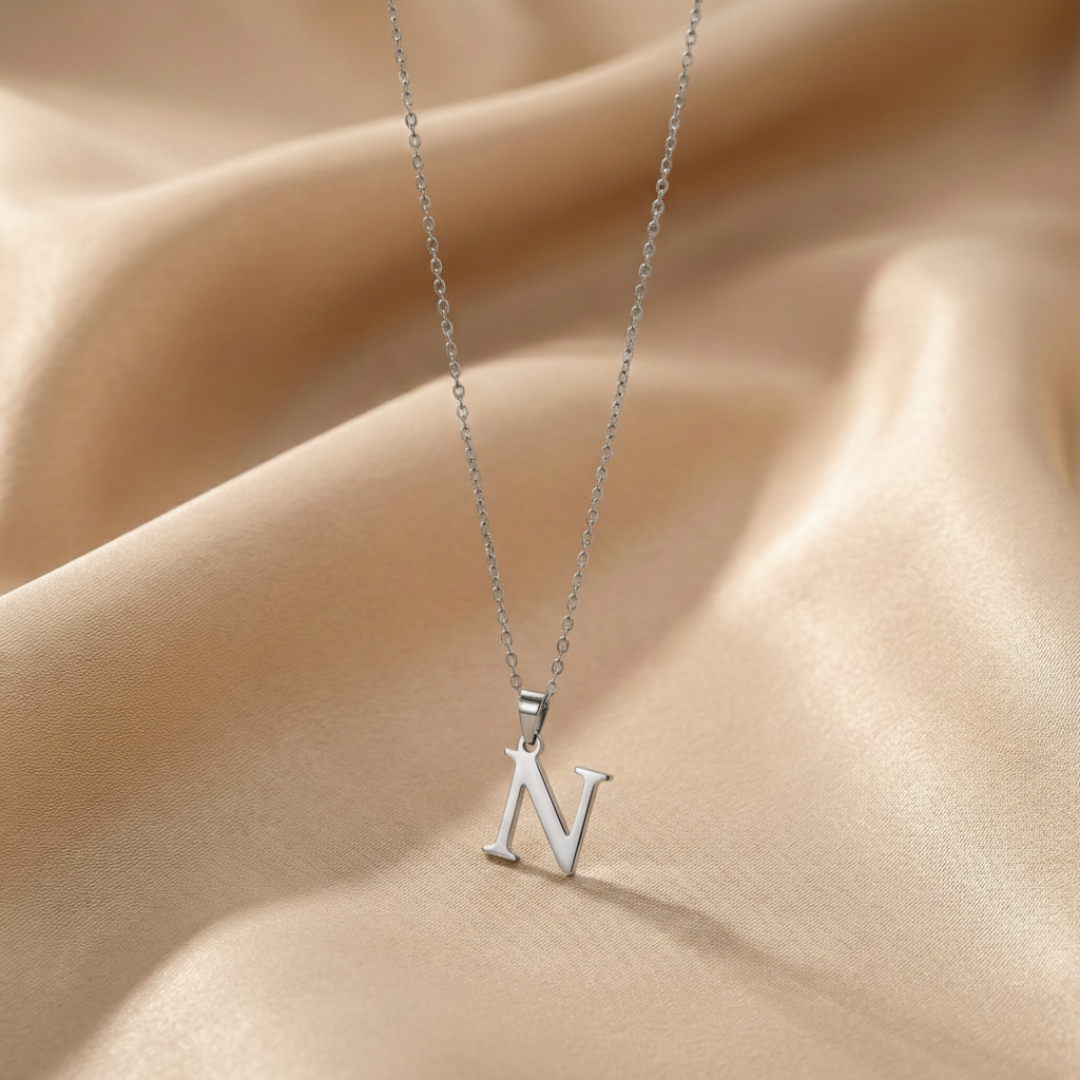Initial necklace