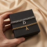 Our Initials – Cuban Partner Bracelets