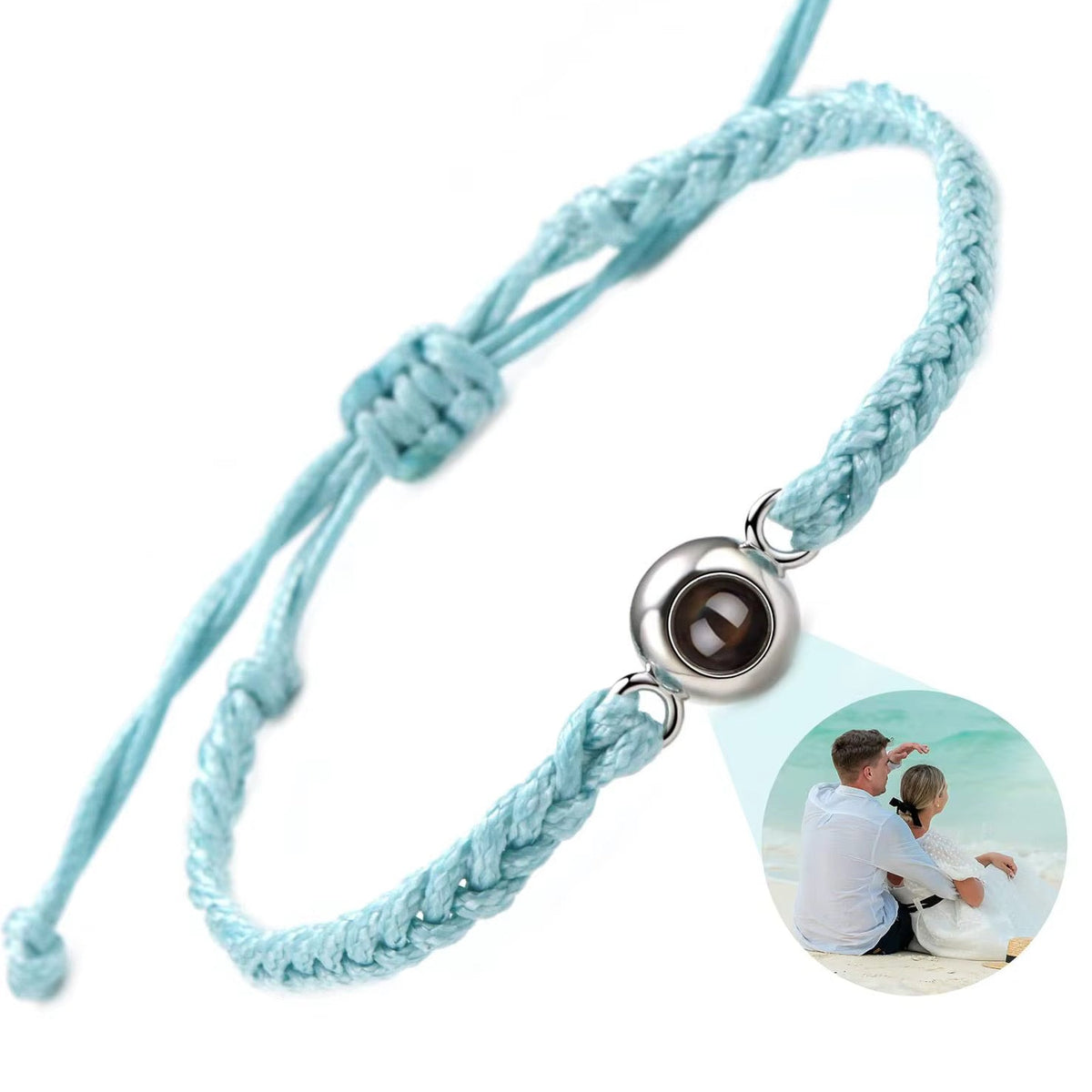 Bracelet with personal photo premium version