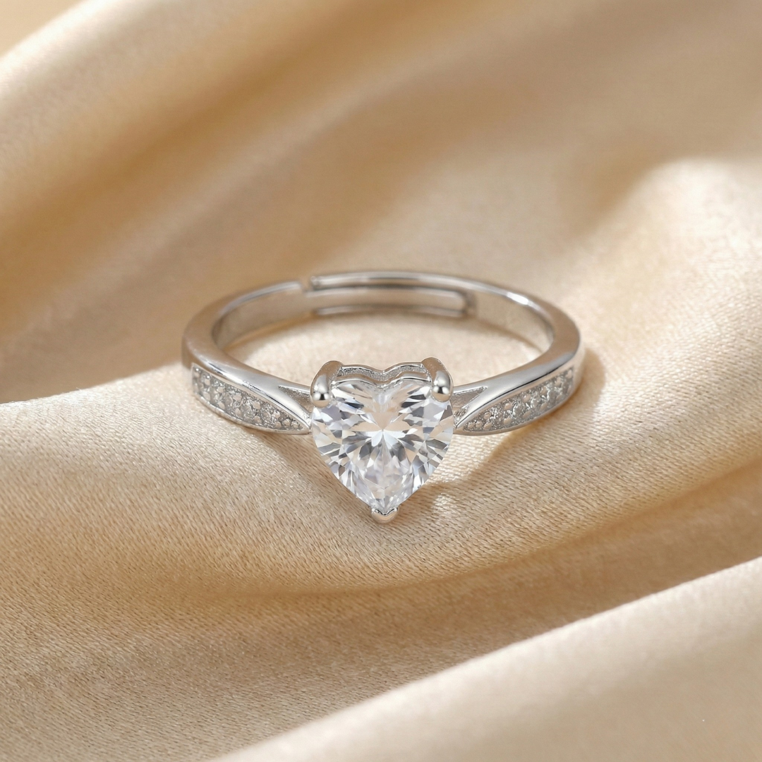 Lovena - Heart Ring 925 Silver