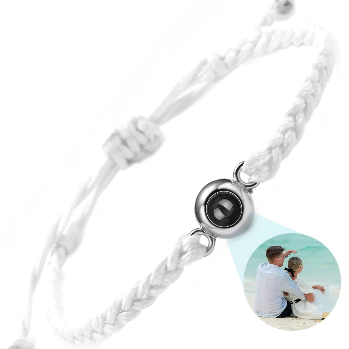 Bracelet with personal photo premium version