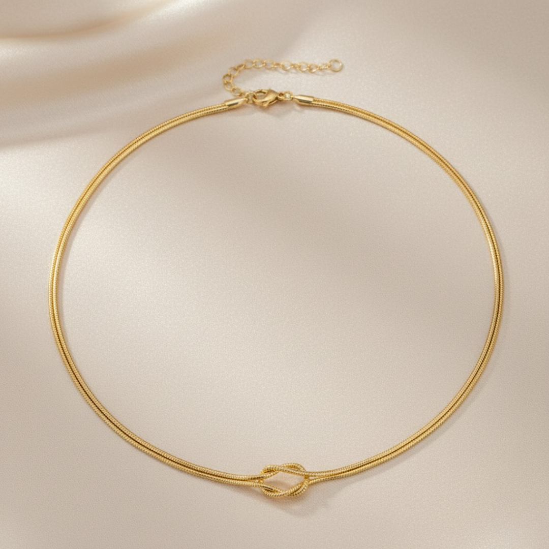 Eternal Love Knot Necklace