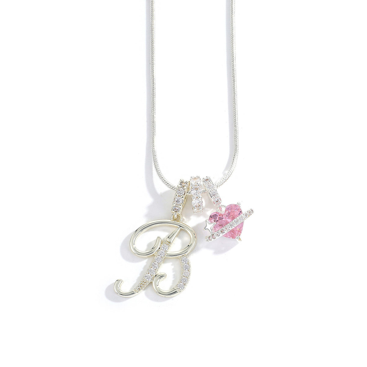 Initial D'Amour - Initial Necklace