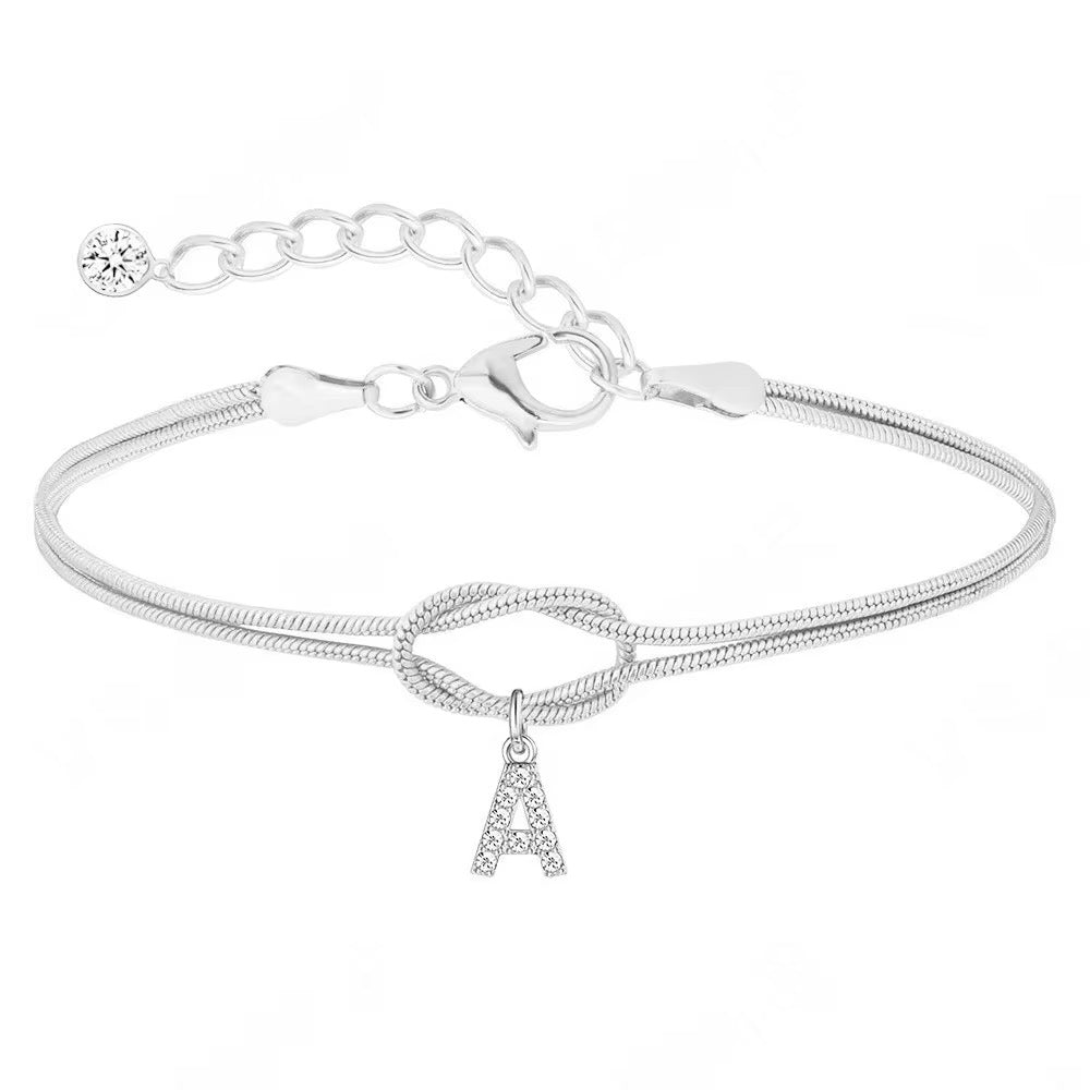 Eternal love knot – partner bracelets