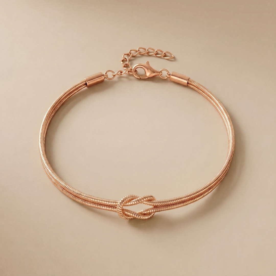 Eternal love knot – partner bracelets