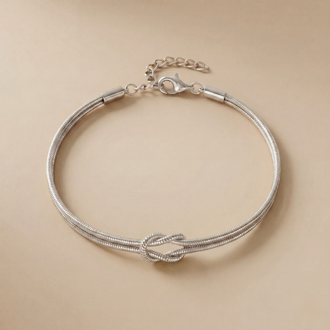 Eternal love knot – partner bracelets