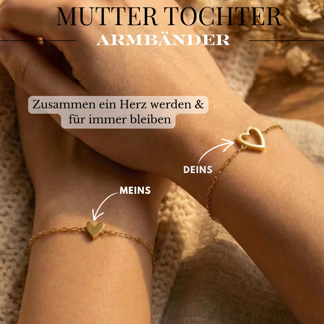 TwoHearts - Mother Daughter Bracelets