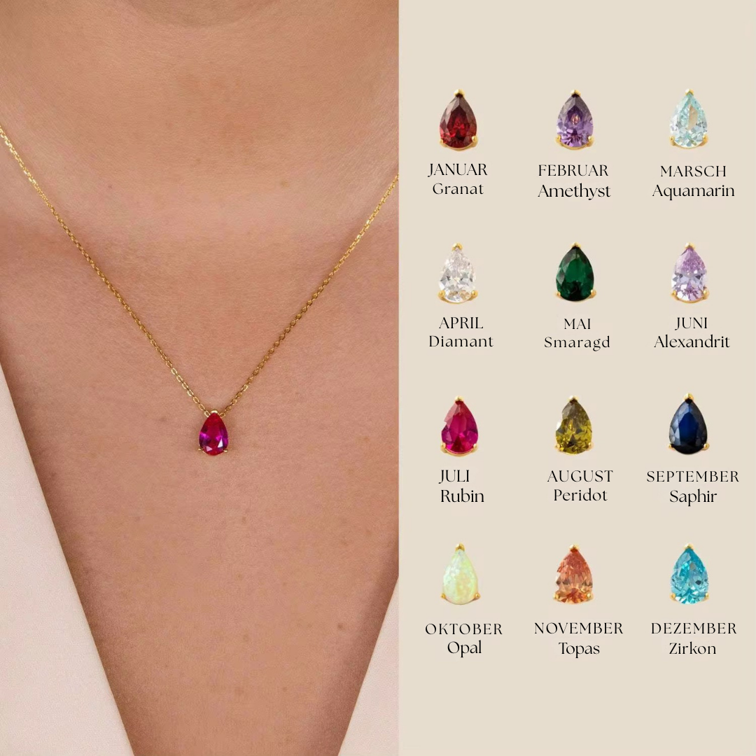 Elovia - Birthstone Necklace