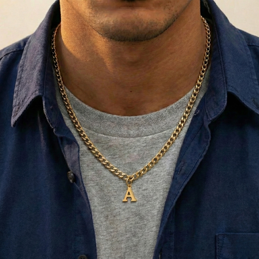 Initial Necklace Set - Forever Love