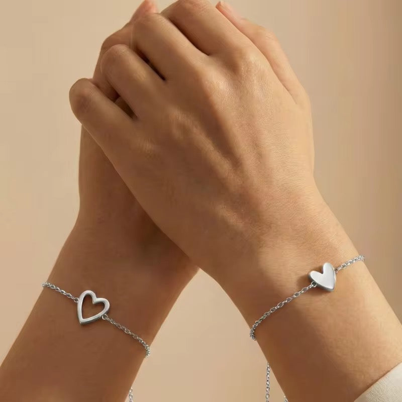 TwoHearts - Mother Daughter Bracelets
