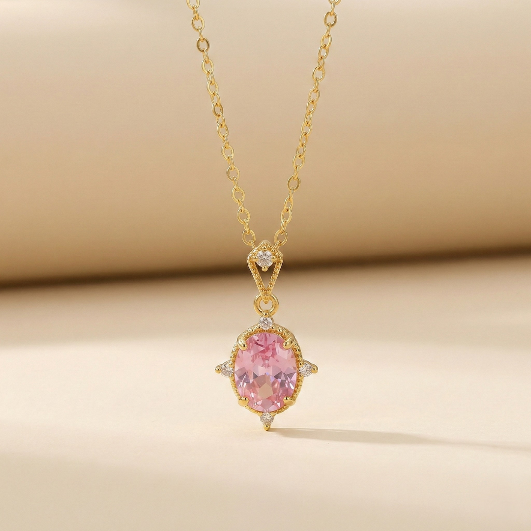 Valora - Necklace with crystal
