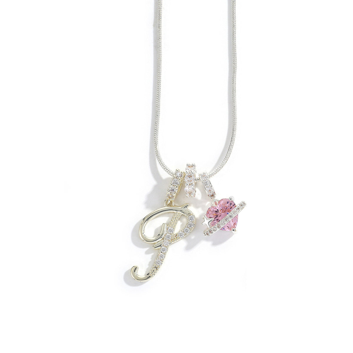 Initial D'Amour - Initial Necklace