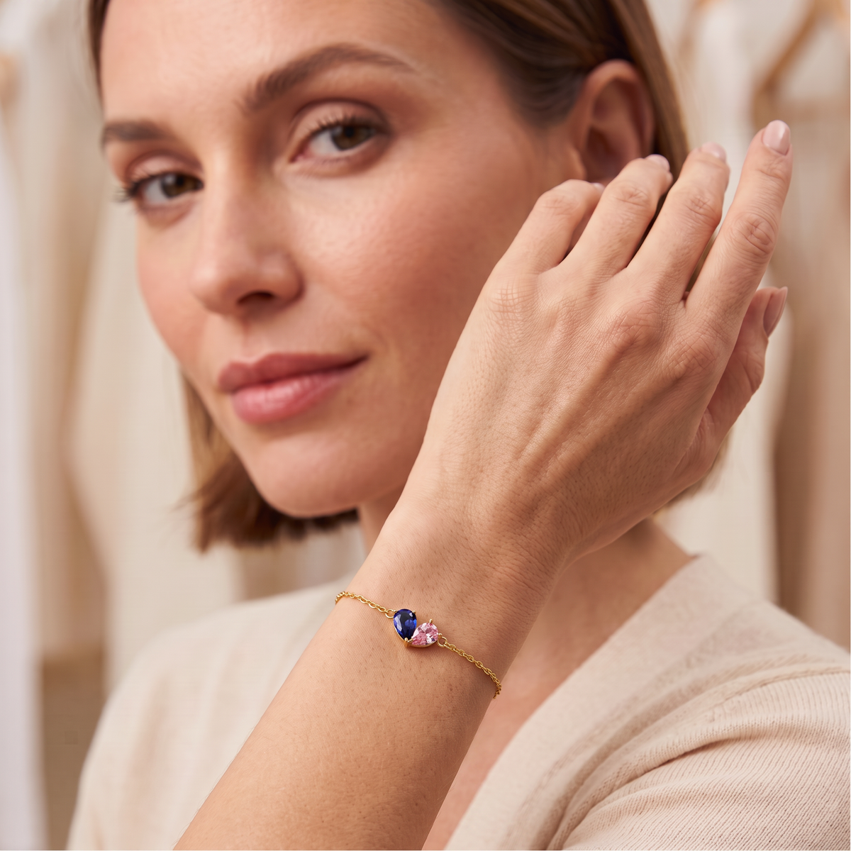 Armband mit Geburtssteinen - Birthelle