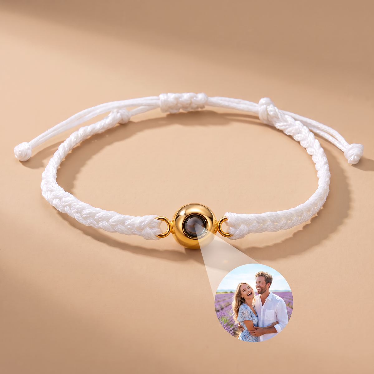 Bracelet with personal photo premium version