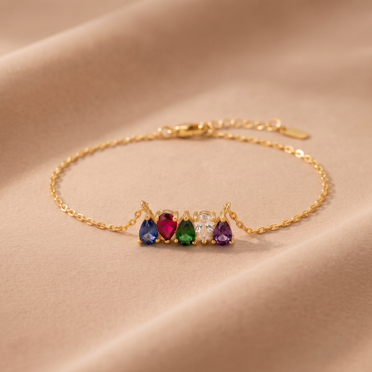Multi-Birthstone Bracelet - Birthela