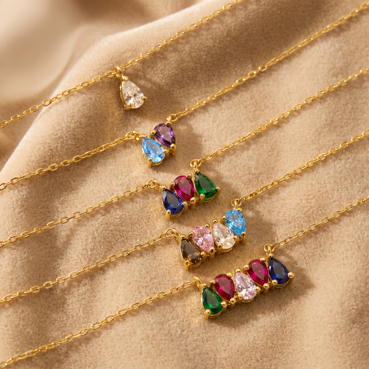 Multi-Birthstone Bracelet - Birthela